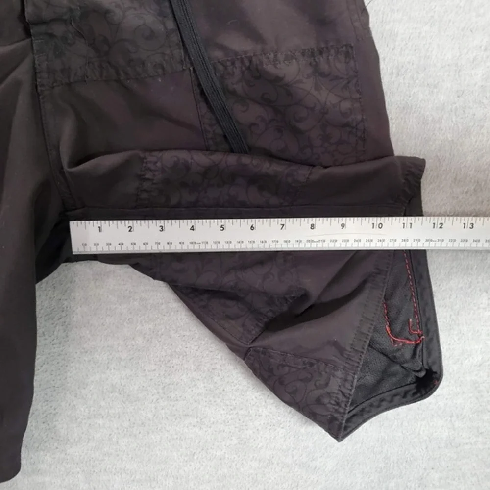Anchor Blue Men Swimwear 32‎ Black Cargo Board Shorts Logo Surf Y2K